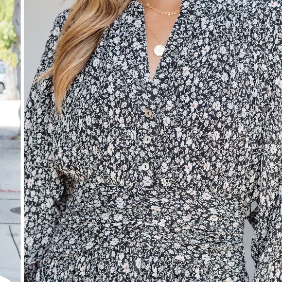 VICI SWEET ESCAPE FLORAL MINI DRESS - Picture 7 of 9